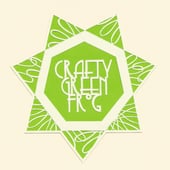 Crafty Green Frog