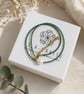Forest Pearl Grace Necklace – Czech Seed Beads & Freshwater Pearl - Image 9