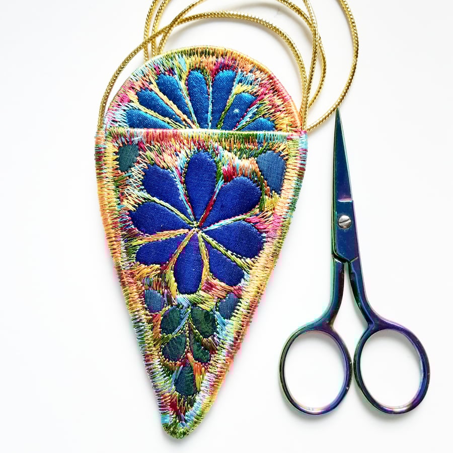 Scissor Holder Necklace Haberdashery Craft Room