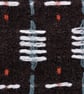 Lush lambswool scarf - double-sided dots and dashes - Image 4