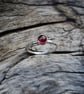 Garnet Stack Ring - Image 2