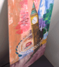 ORIGINAL Abstract Painting " LONDON" IMPRESSIONISM - Image 5