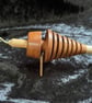 Lightweight drop spindle in hardwoods