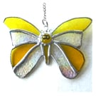 Birthstone Butterfly Suncatcher Stained Glass Topaz November 051