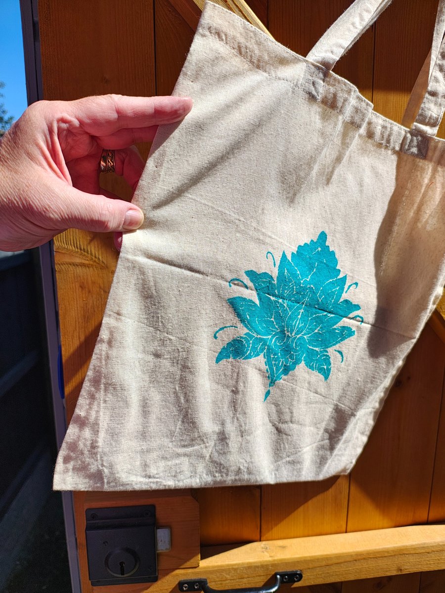 Hand painted tote bags 
