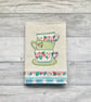 A5 notebook, notebook for tea lovers