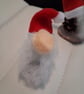 Pine Cone Christmas Gonk decoration with peach Nose - Image 1