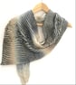 Poison Ivy Asymmetric Scarf Knitting Pattern - Image 1
