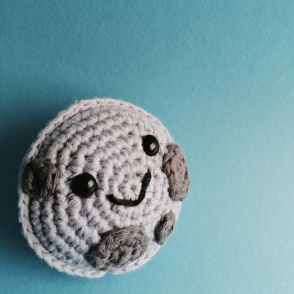 Crochet Moon Baby Mobile