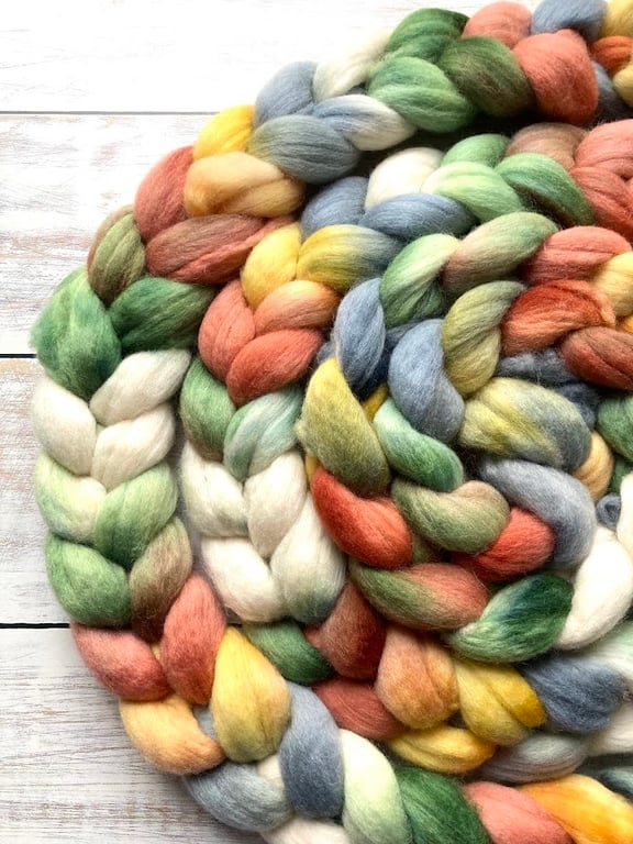 Puntas Arenas Spinning fibre 100g Grey Wagtail