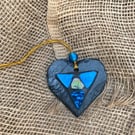 Mosaic Slate Heart
