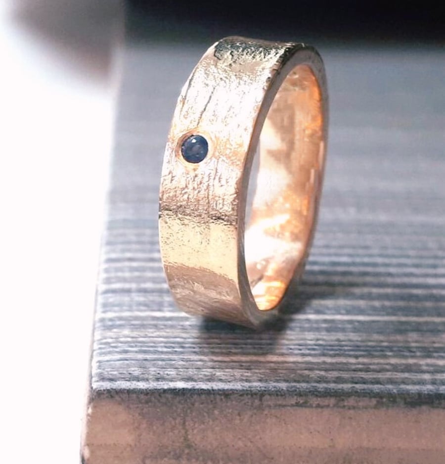 SOLID GOLD RING 9 Carat Gold HALLMARKED Band