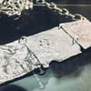 Organic leaf design necklace