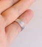 Sterling Silver Stacking Rings, Handmade Urban Jewellery - Image 6
