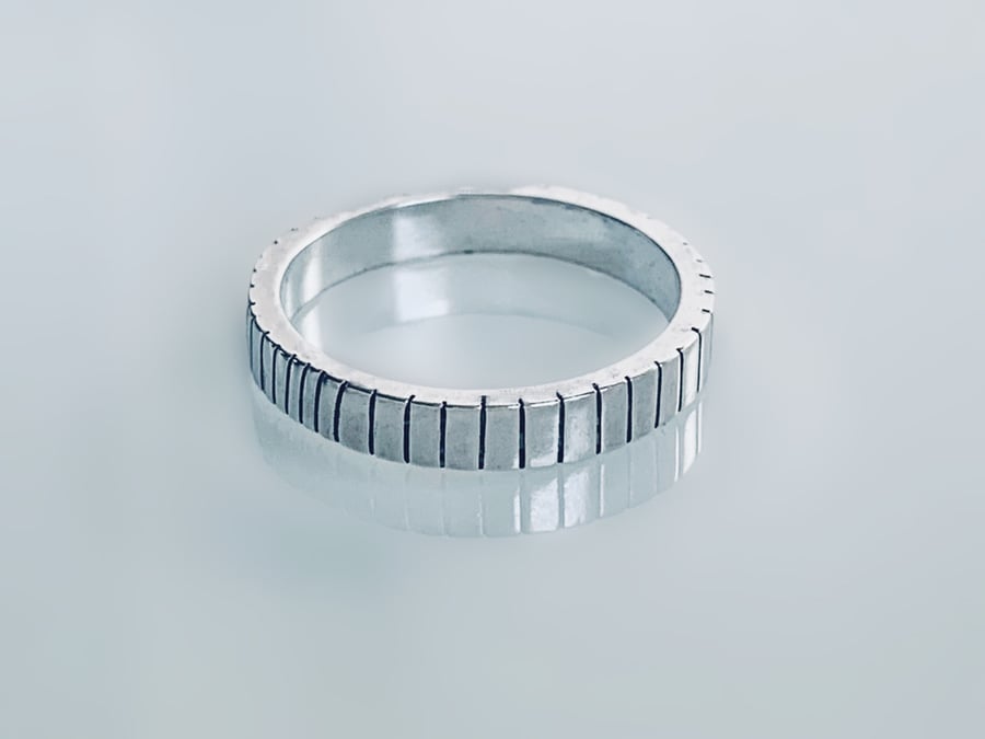Handmade Recycled Sterling Silver Minimalist Ring