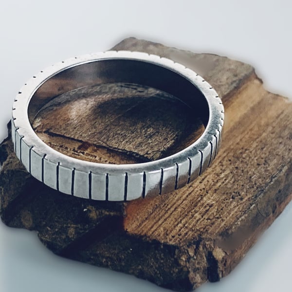 Handmade Recycled Sterling Silver Minimalist Ring