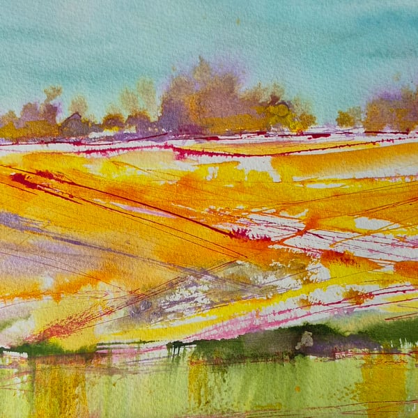 Colour my life, is a cheerful original artwork 