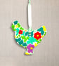 Chicken hanging decoration 