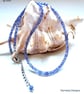 A Grade 40ct Genuine Tanzanite Sterling Silver Necklace  - Image 8