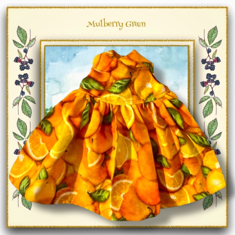 Zingy Oranges Dress