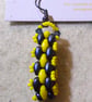 Brickwork-pattern bead earrings (customisable) - Image 1
