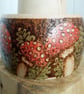 Pyrography toadstool wooden bangle  - Image 9
