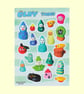 Clay Things Sticker Sheet