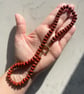 Red Jasper Hand Knotted Beaded Gemstone Necklace - Image 7