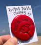 ‘You’re Amazing’ with Poppy Design Pocket Pebble Chunky  - Image 3