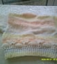 Lemon, Grey and Peach V neck Cardigan - Image 5