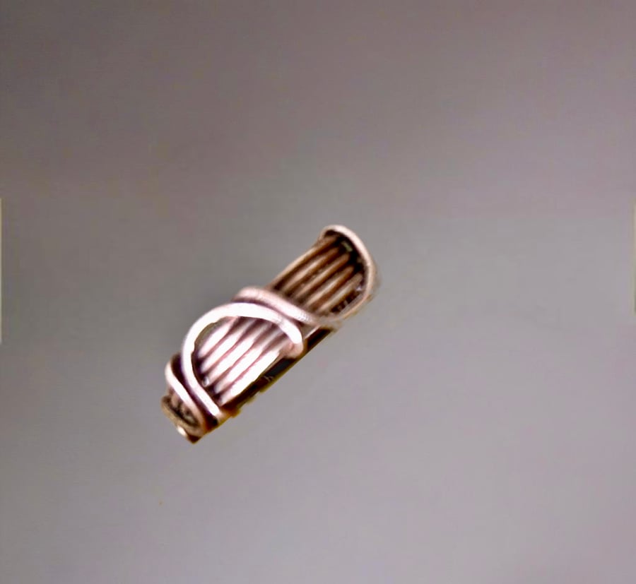 Unisex Oxidised Copper Ring, Friendship Rings or Just for You - Made to Order