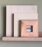 Mosaic Floral Art - Blackberry Mosaic Wall Plaque in Pastel Pink - Image 9