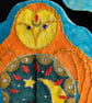 The Keeper Owl - One of a Kind Embroidered Textile Shrine - Image 2