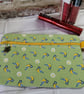 BIRD DESIGN FABRIC BAG POUCH - Image 1