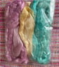 Hand Dyed Tussah Silk - 20g - Image 2