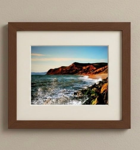 West Bay Beach Wall Art Dorset Print Photo