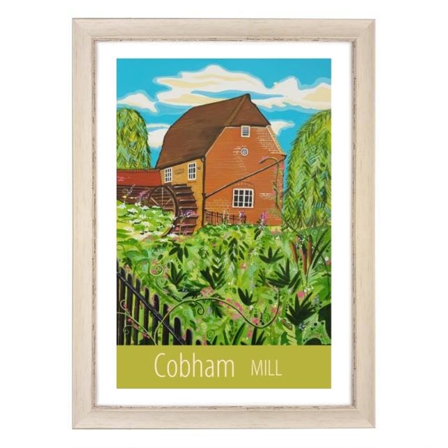 Cobham Mill - White frame