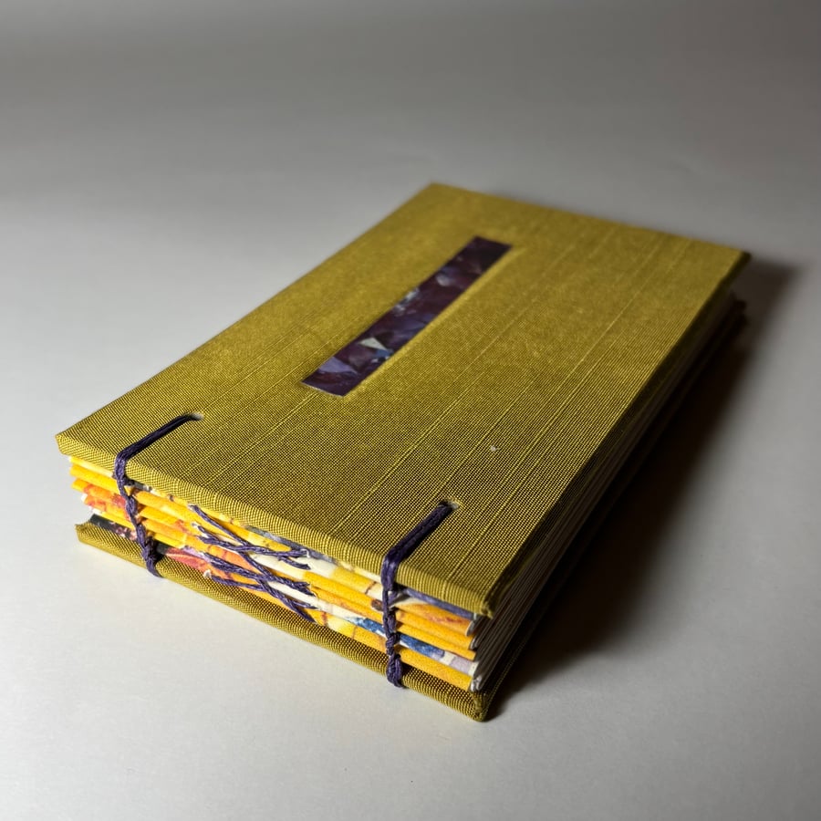 Colourful Exposed Spine Binding