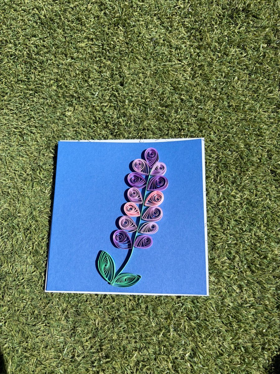 Handmade Quilled Card