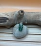 Scottish sea Glass Pendant, Unique rose design  - Image 2