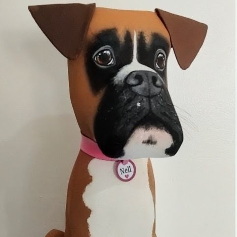 Fully Personalised Boxer Dog