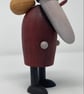 Handmade Wooden Santa - Image 3