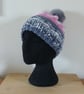 Knitted 'Nordic' Beanie Hat - Image 2