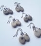 Small Beach Pebble Earrings  - Image 3