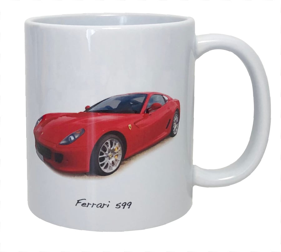 Ferrari 599 - 11oz Ceramic Mug for the Italian Car Enthusiast