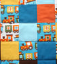 Train Baby Quilt or Playmat - Image 2