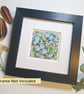 Forget me not flowers, original art miniature, tiny artwork - Image 5