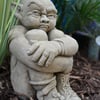 Hugo the Watchman Gargoyle Stone Garden Ornament