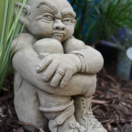 Hugo the Watchman Gargoyle Stone Garden Ornament