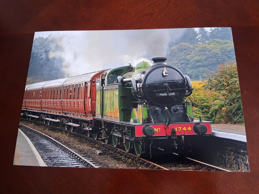 TRAIN PHOTOS 12 X 8
